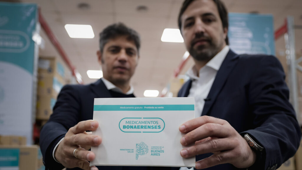 Kicillof en el Rossi: «Es criminal cortar los remedios», mientras Milei vacía el Remediar y deja sin medicación a 20 millones de personas
