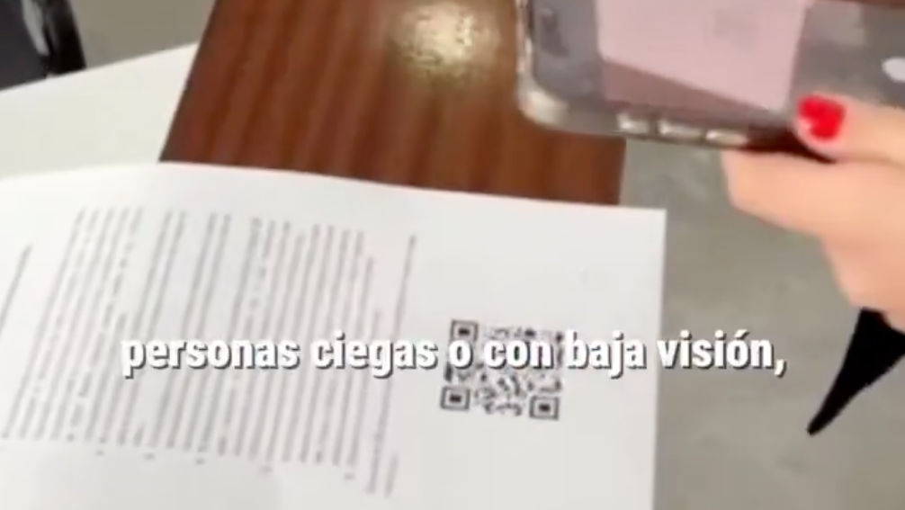 Voto accesible con BUP: personas no videntes podrán sufragar con autonomía en Provincia