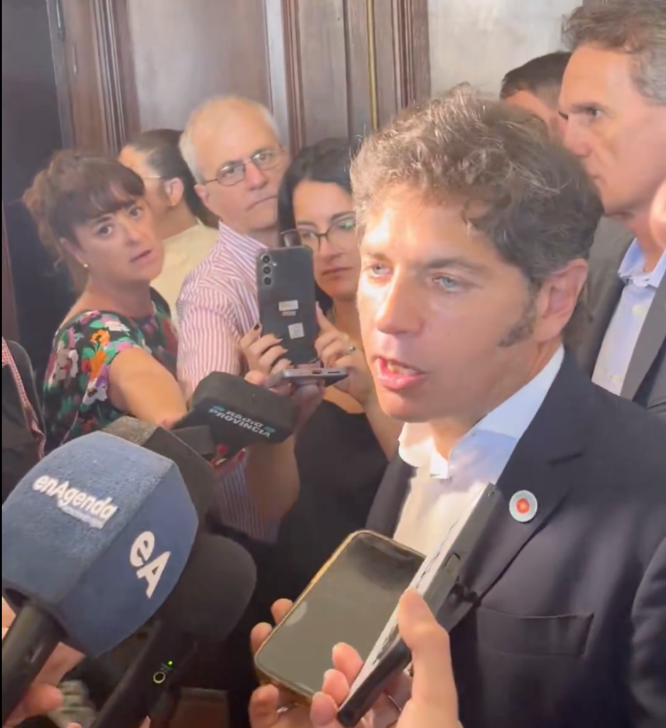 Kicillof redefine su tablero político: primeras declaraciones tras asumir el PJ bonaerense muestran que va por un armado nacional