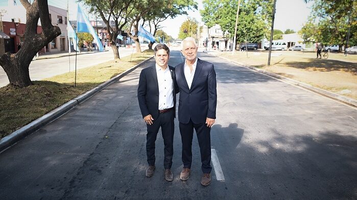 Alak respaldó una eventual candidatura presidencial de Kicillof durante la inauguración de obras en avenida 60