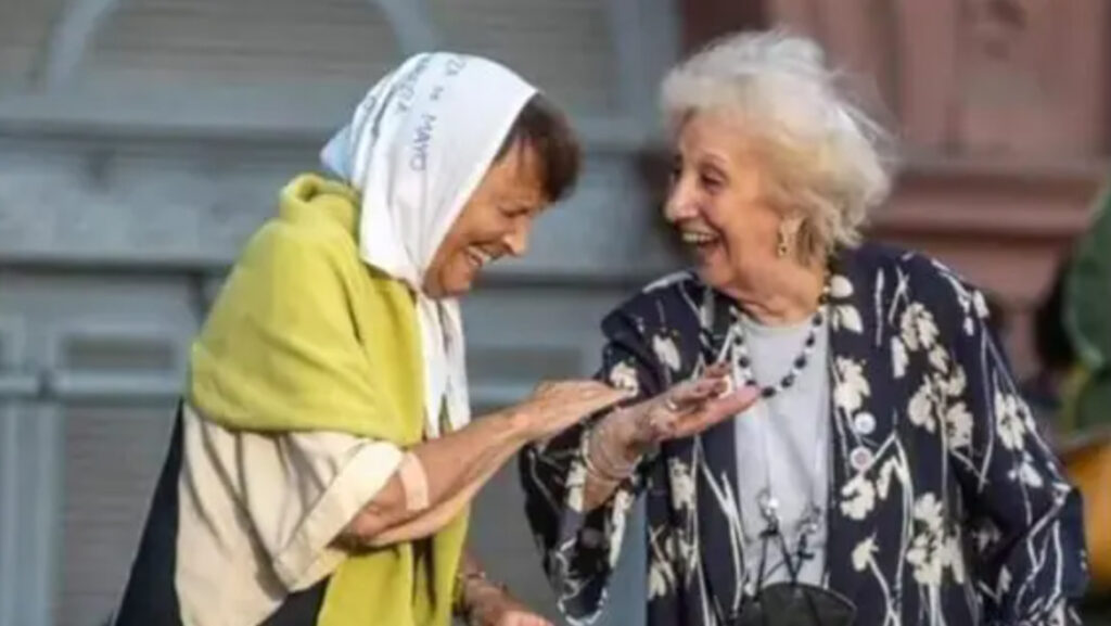 Estela de Carlotto, devastada por la muerte de Taty Almeida: «No soporto la idea de no verla más»