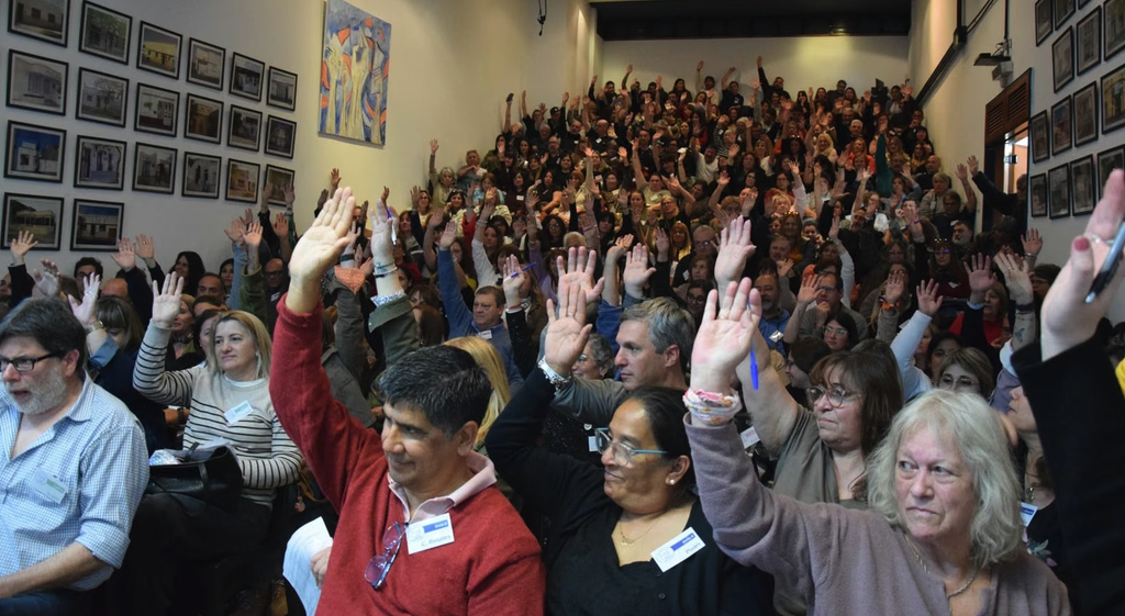 Paro docente de la FEB este jueves: rechazó el 6% que los otros gremios aceptaron