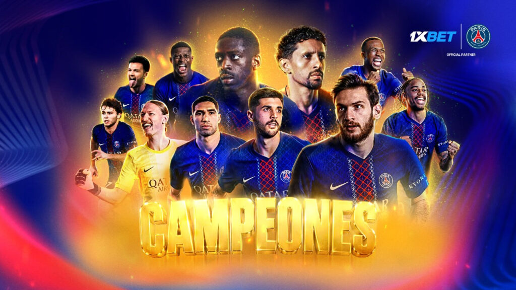 ¡Dos veces campeón de la Champions League: el Paris Saint-Germain confirma su estatus como la mejor dinastía del fútbol junto a 1xBet!