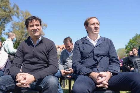 Abad y Monzó sellaron un frente de centro con 26 intendentes y aliados para disputar las legislativas bonaerenses