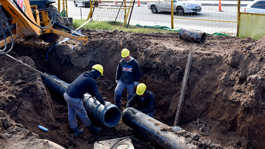 Municipio y ABSA avanzan con un acueducto para reforzar el servicio de agua en Meridiano V