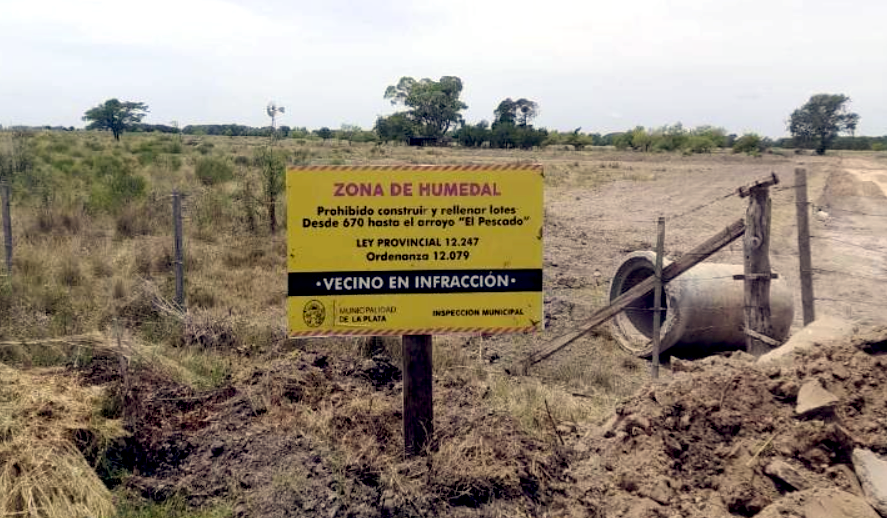 Obras bajo sospecha en Ignacio Correas: denuncian incumplimiento judicial en la cuenca del arroyo El Pescado