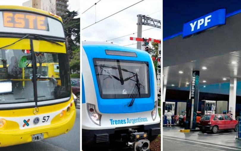 El combo que sacude el bolsillo platense: tren al 18%, colectivos en suba escalonada y YPF a punto de remarcar la nafta