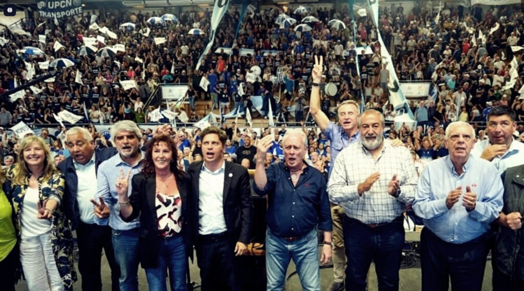 El gobernador bonaerense será el principal orador del acto del 20 de octubre junto a Moyano y Daer. La CGT despliega su fuerza territorial.