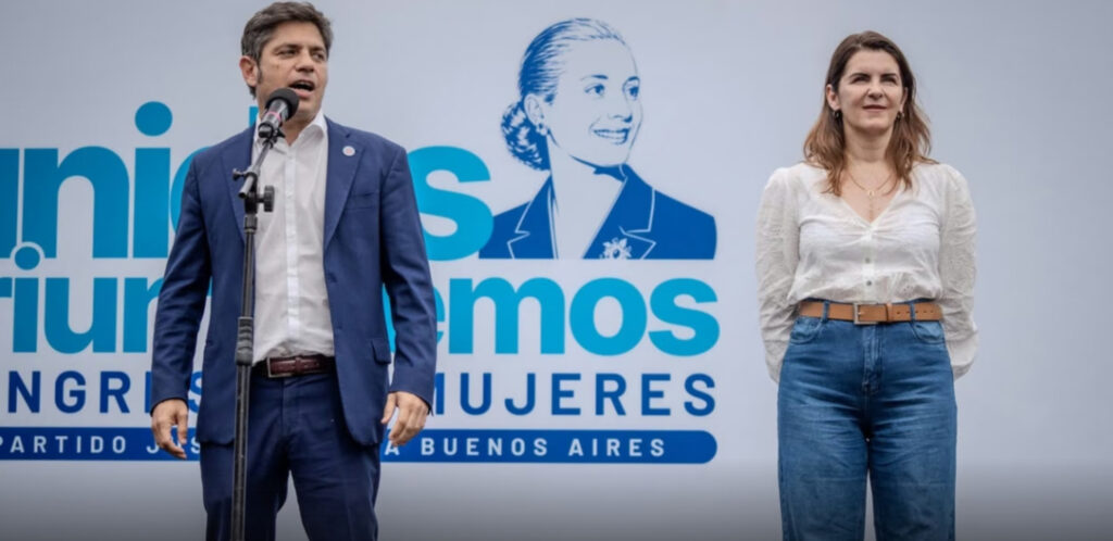 San Vicente: Kicillof y Mariel Fernández, juntos y con el 2027 en la mira