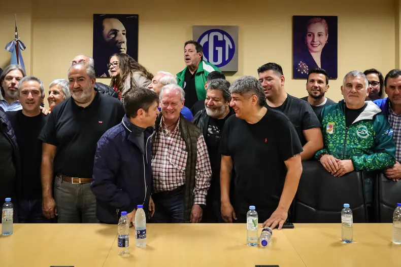 Kicillof recibió a la CGT: respaldo político y pulseada por lugares en las listas