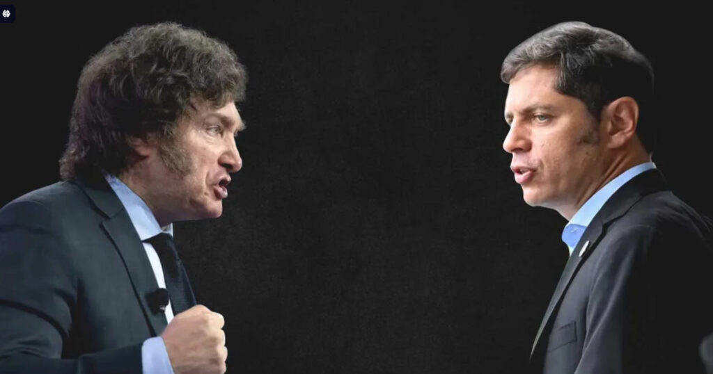 Ejes de la campaña: Kicillof y Milei polarizan con modelos opuestos en la recta final hacia el 7 de septiembre
