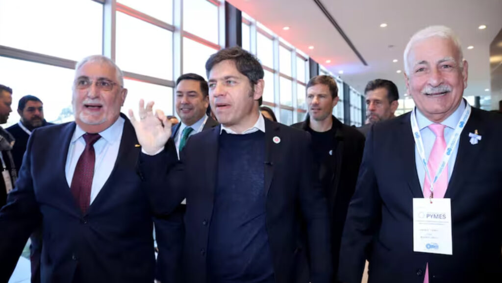 Kicillof ante la CAME: «Murieron 26 mil empresas» y el modelo de Milei «es incompatible con la industria nacional»