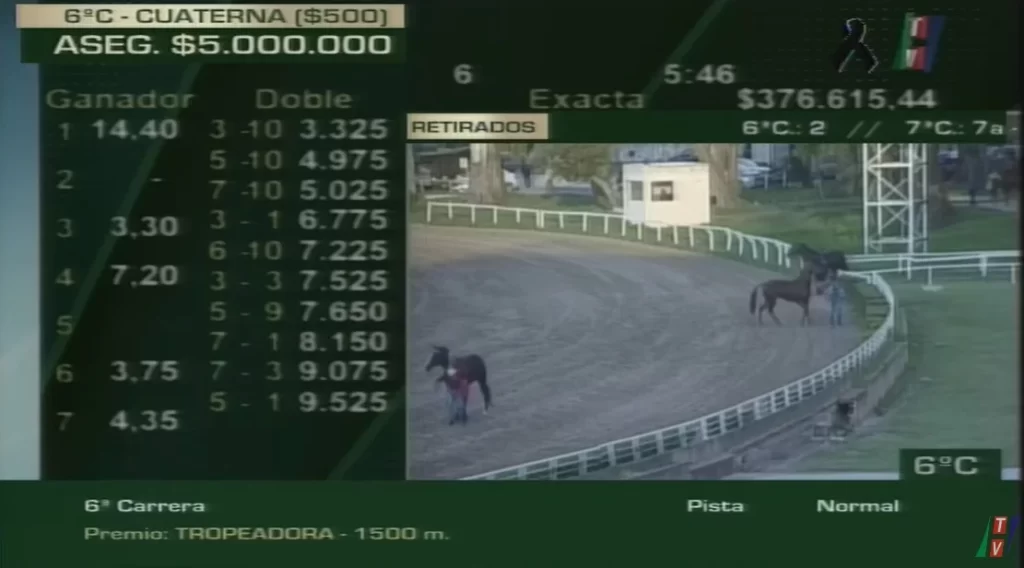 Hipódromo de La Plata: suspenden jornada tras rodadas, demoras de ambulancias y disturbios