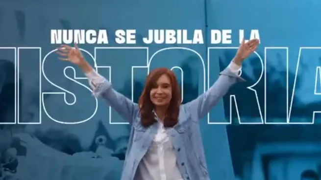 Cristina Kirchner lanzó su primer spot como candidata a diputada bonaerense