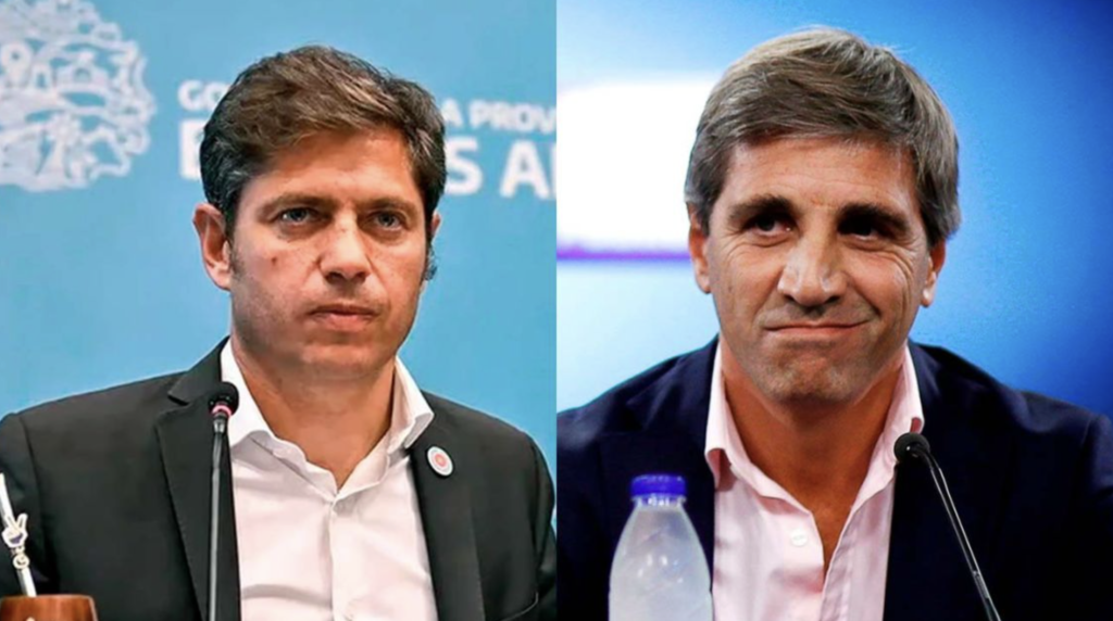 «Kicillof no va a ser presidente nunca»: Caputo apuntó al gobernador y defendió el rumbo económico