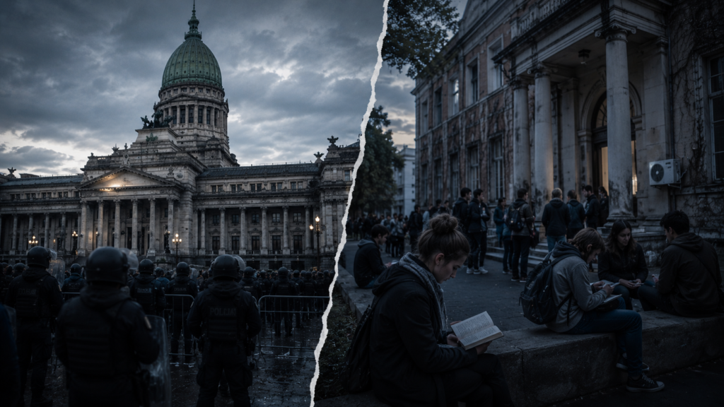 Una encuesta retrata el país dividido: las universidades lideran la confianza institucional mientras el Congreso se hunde al 10%