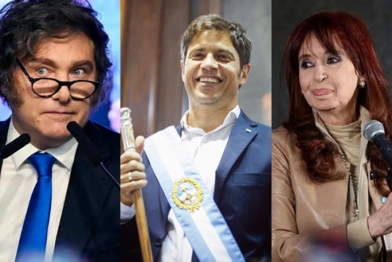 Encuesta de Atlas Intel: Milei lidera, pero los números de Kicillof sorprenden