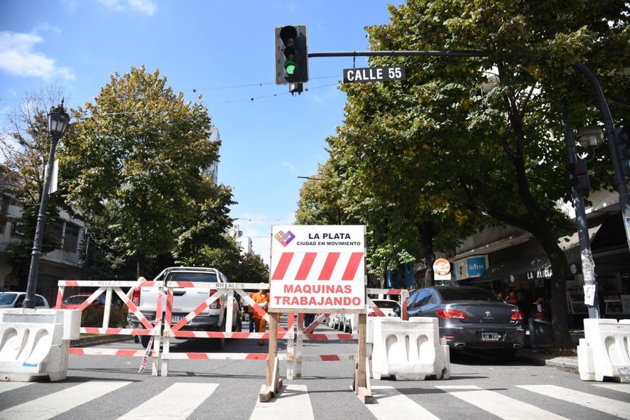Cortes de tránsito en La Plata: calles afectadas esta semana