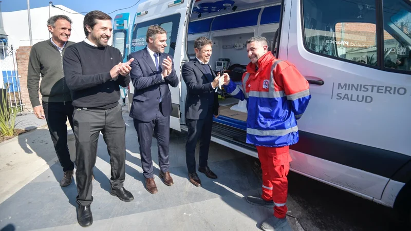 Kicillof desafió el ajuste de Milei con una defensa de la salud pública