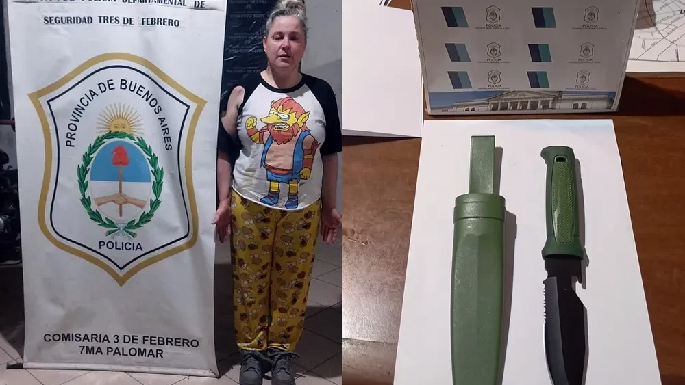 Odio en campaña: una mujer intentó acuchillar a un fotógrafo al grito de “kukardo”… y Milei culpó al kirchnerismo