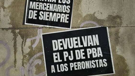 El PJ en llamas: afiches contra Máximo y Cristina, bronca y pulseada por la conducción bonaerense
