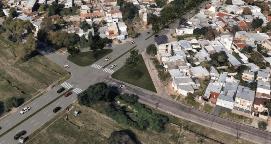 Obras sobre diagonal 74: cómo es el nuevo diseño vial y la reubicación de los árboles