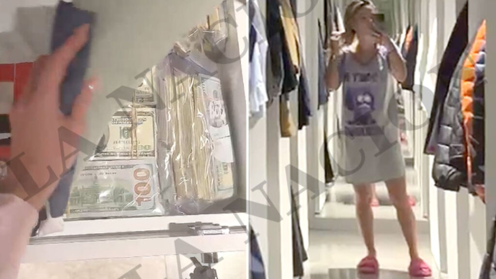 Videos con millones de dólares en bolsas: la nueva evidencia que complica a Insaurralde y Jésica Cirio