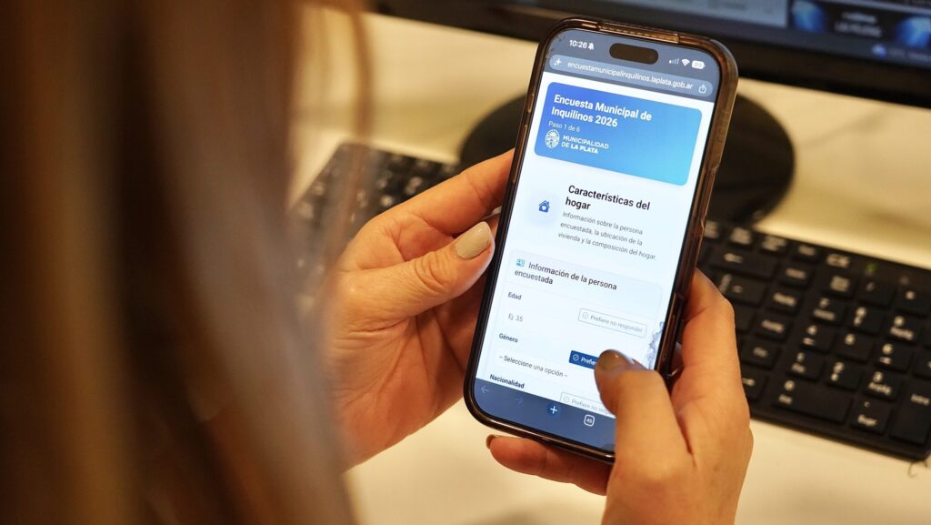 La Plata lanza la segunda Encuesta Municipal de Inquilinos: buscan medir el impacto real del alquiler en los hogares de la ciudad