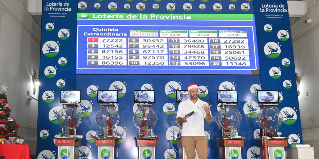 Lotería: El Gordo de Navidad fue para el 77.222