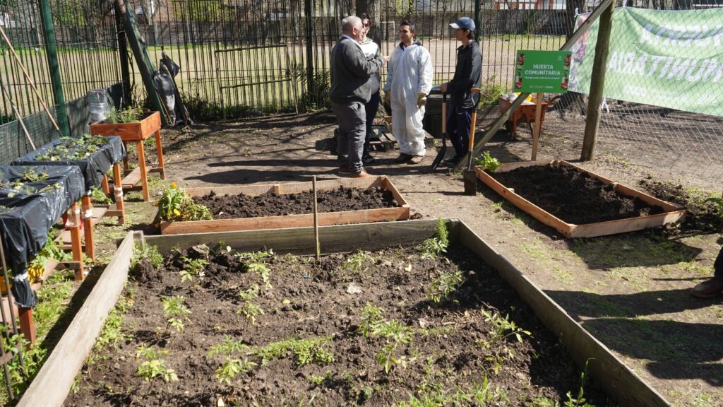 Se lanzó un programa de huertas comunitarias en escuelas y comedores