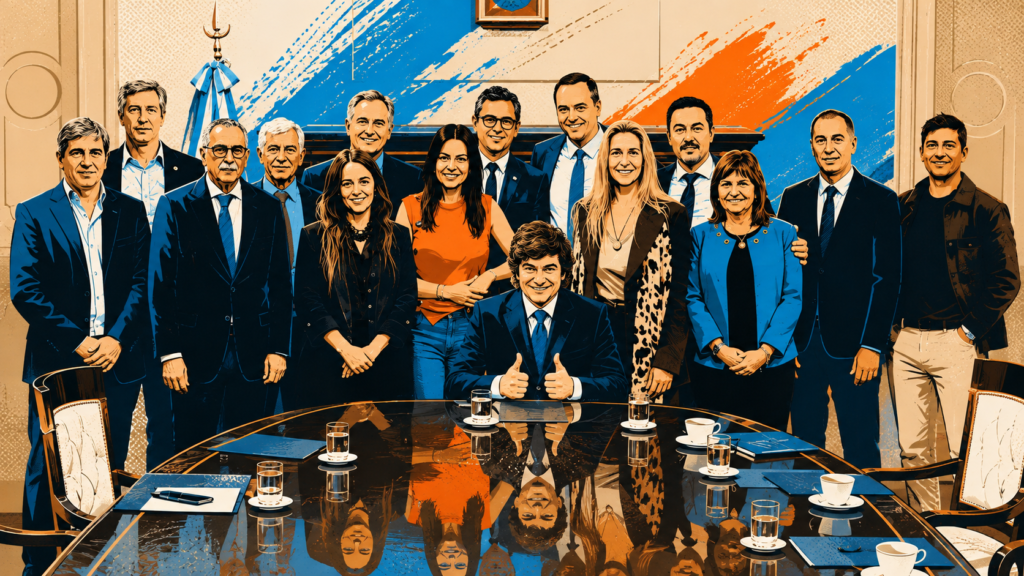 Todos los ministros de Milei cerraron con imagen negativa en la última encuesta de la UdeSA