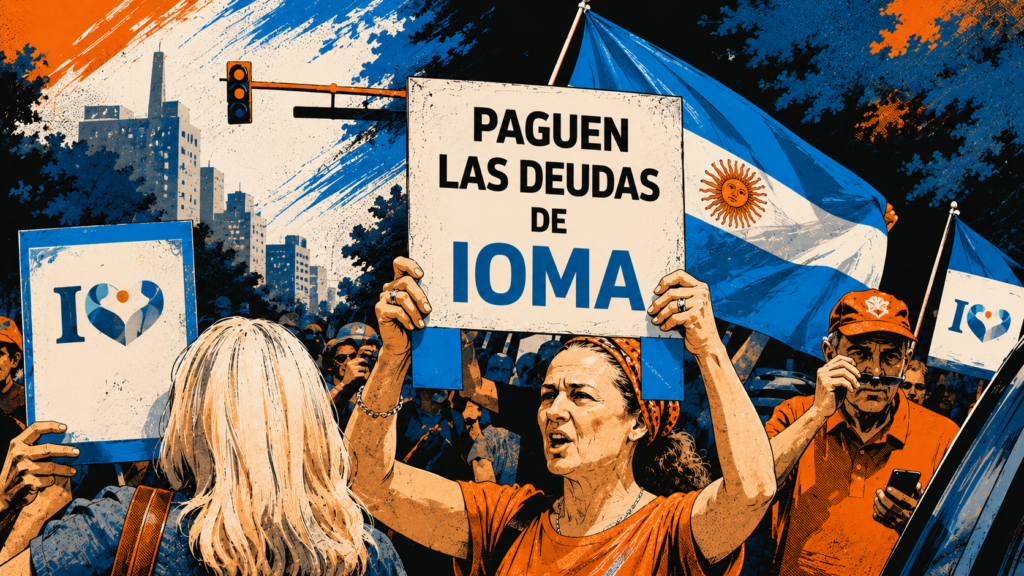 Prestadores de IOMA convocan a acampe en La Plata por deudas que se acumulan desde hace meses