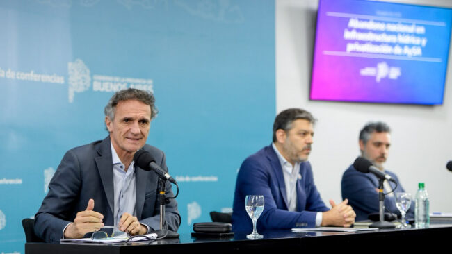 Fondo Hídrico: la Provincia denunciará penalmente a Milei y Caputo por no ejecutar obras contra los efectos de El Niño