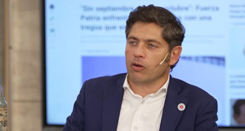  Kicillof apuesta al 7-S para frenar a Milei: “Septiembre es la posibilidad concreta”