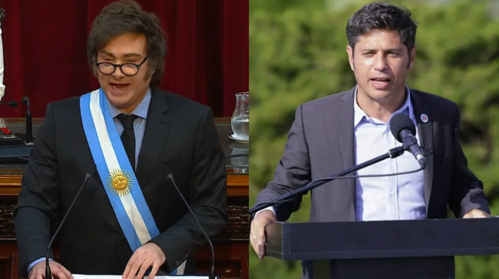 Provincia por provincia: como miden Milei y Kicillof en una nueva encuesta nacional