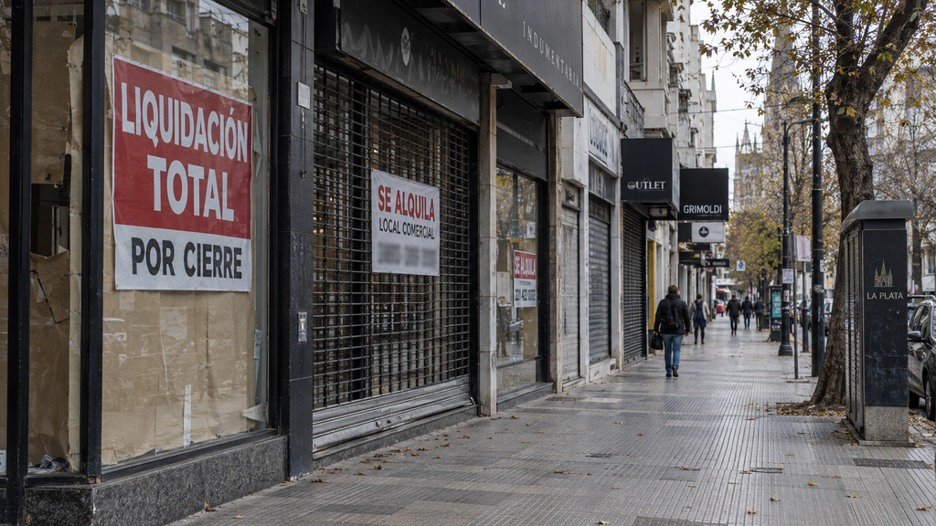 La actividad local cayó por tercer trimestre seguido y los datos muestran una crisis que se expande