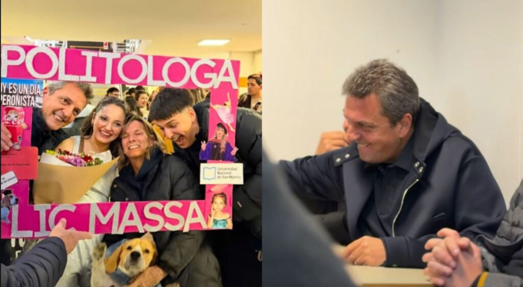 Mientras el peronismo debate liderazgos, Massa se mostró en la UNSAM y reavivó rumores de candidatura