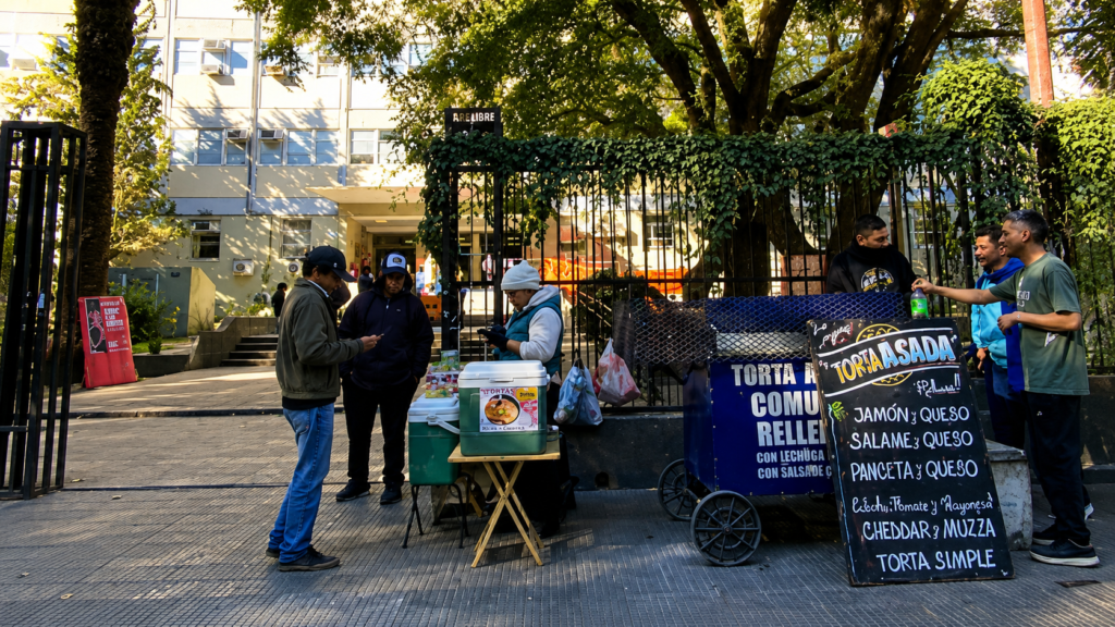 Polémica en Medicina de la UNLP: retiraron los puestos de comida del predio y los estudiantes exigen que vuelvan