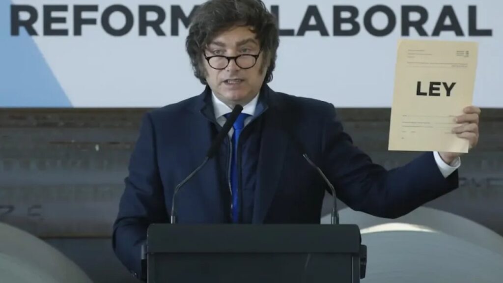 Milei reactiva la mesa política y vuelve a poner la reforma laboral en el centro de la agenda