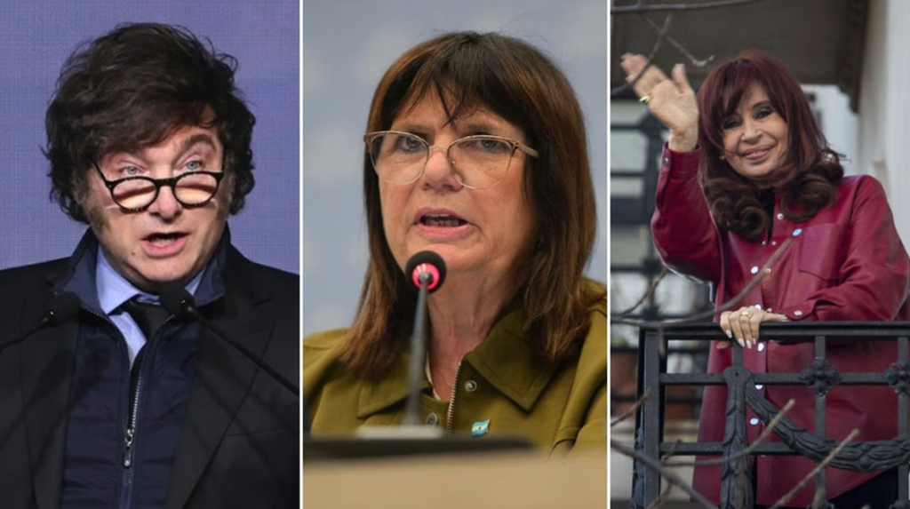 A un año de las elecciones, Cristina lidera la imagen positiva con seis puntos sobre Milei