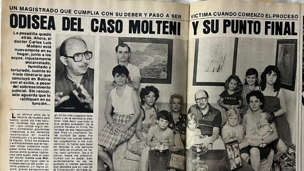  Carlos Molteni: el juez que le dijo no a los asesinos