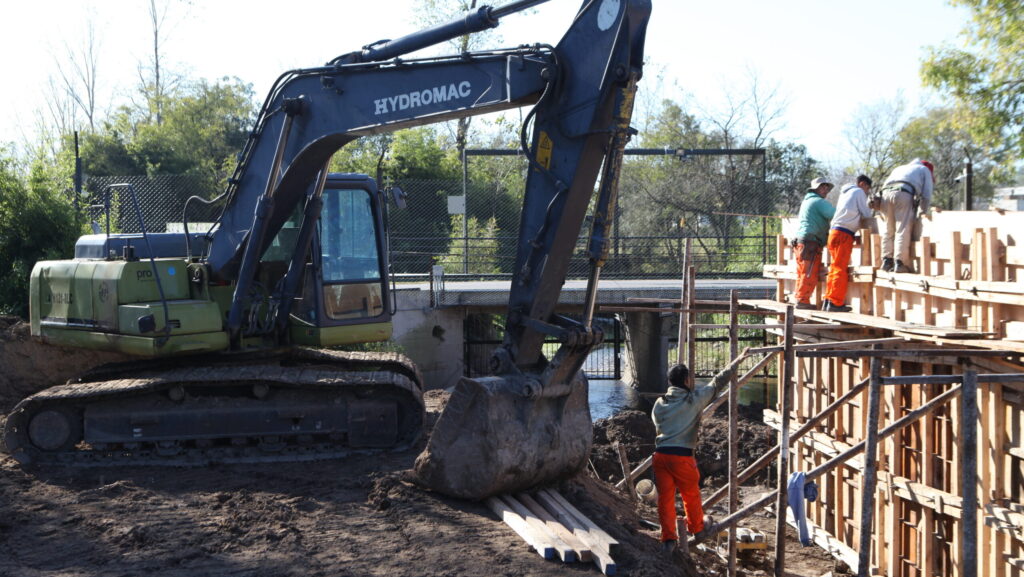 Obras clave en Gorina: avanzan los trabajos para mejorar la conectividad y el drenaje