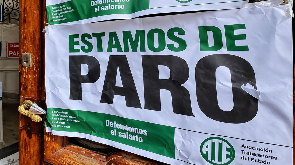 Este jueves hay triple paro en La Plata: ATE, docentes y la Marcha Federal Universitaria confluyen el 15 de octubre
