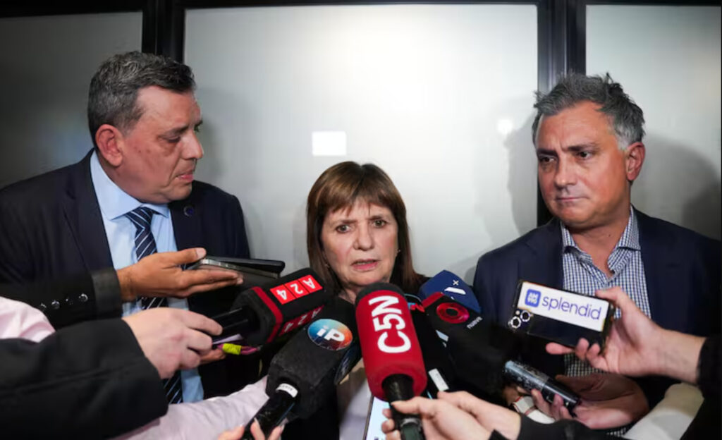 Nuevo cruce explosivo entre Bullrich y Alonso por la purga policial en Provincia