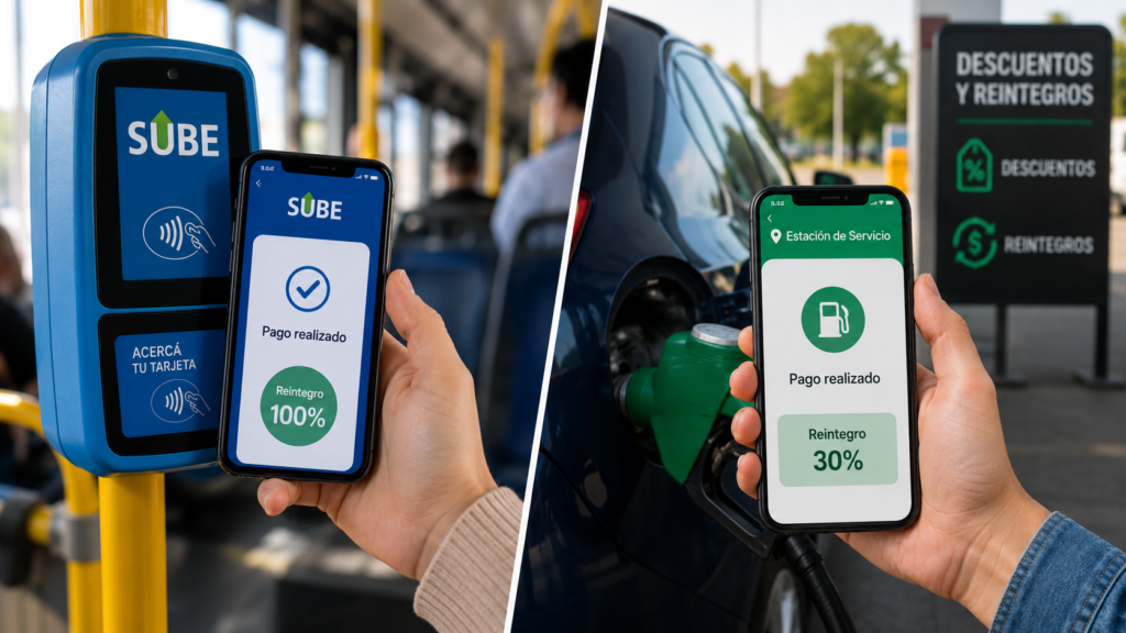 Cómo ahorrar en movilidad en julio: descuentos en nafta y reintegros en colectivos