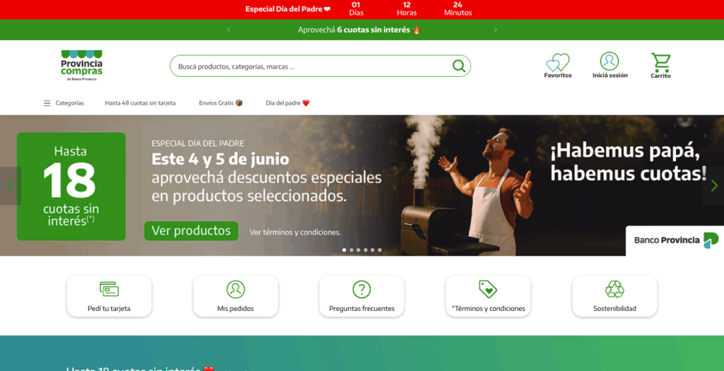 Banco Provincia relanza las 18 cuotas sin interés para el Día del Padre: hasta cuándo se puede aprovechar