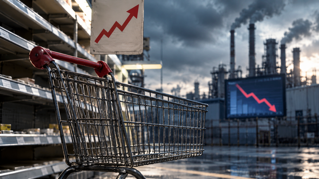 La inflación no cede del 2% y la recesión profundiza el desgaste del Gobierno