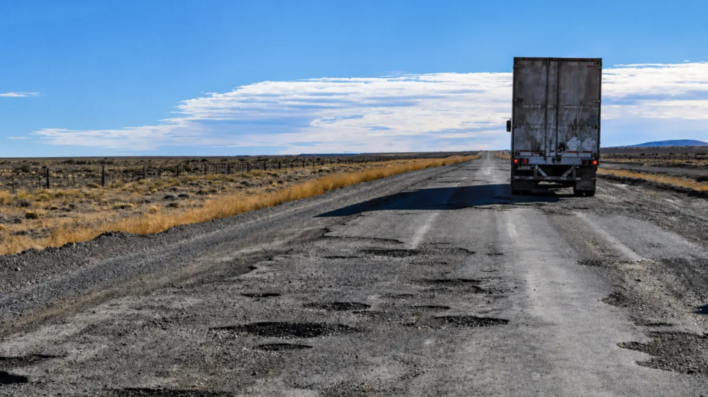 El impuesto a los combustibles subió 240% real, pero la plata no llega a las rutas