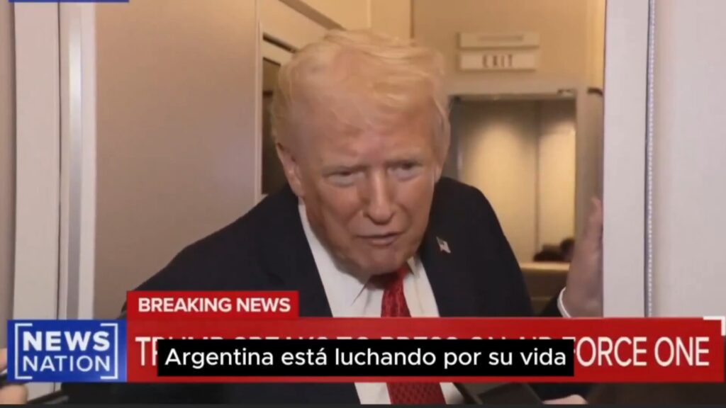 Trump exhibe la fragilidad de la Argentina de Milei: “Están muriendo, pero los ayudaré comprando carne”
