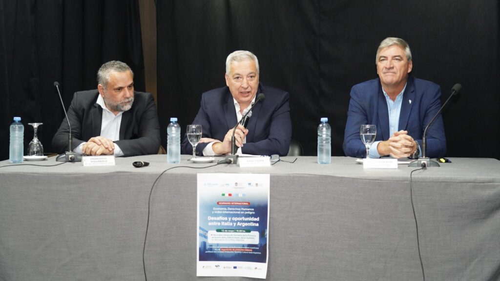 Italia y Argentina buscan fortalecer una red de municipios y producción desde La Plata
